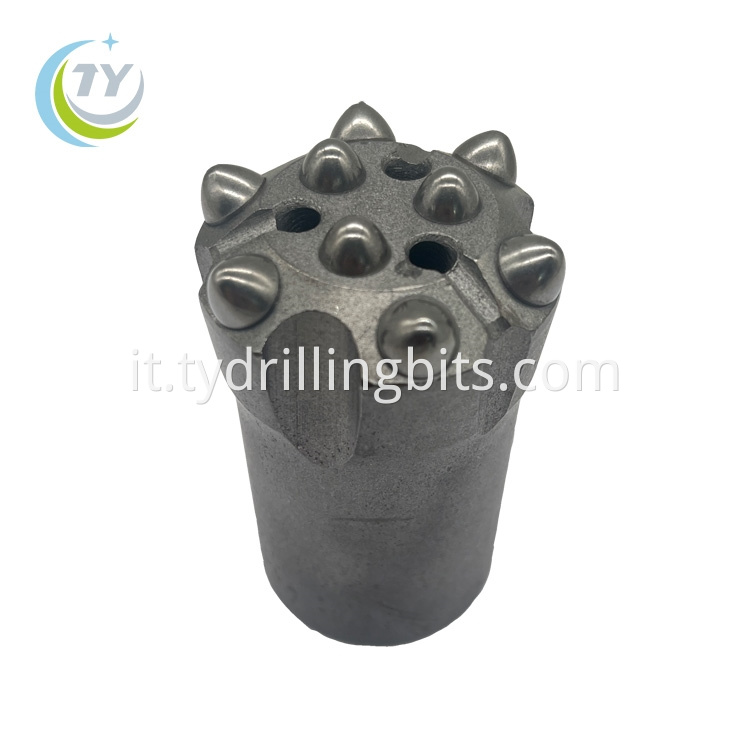 taper button bit